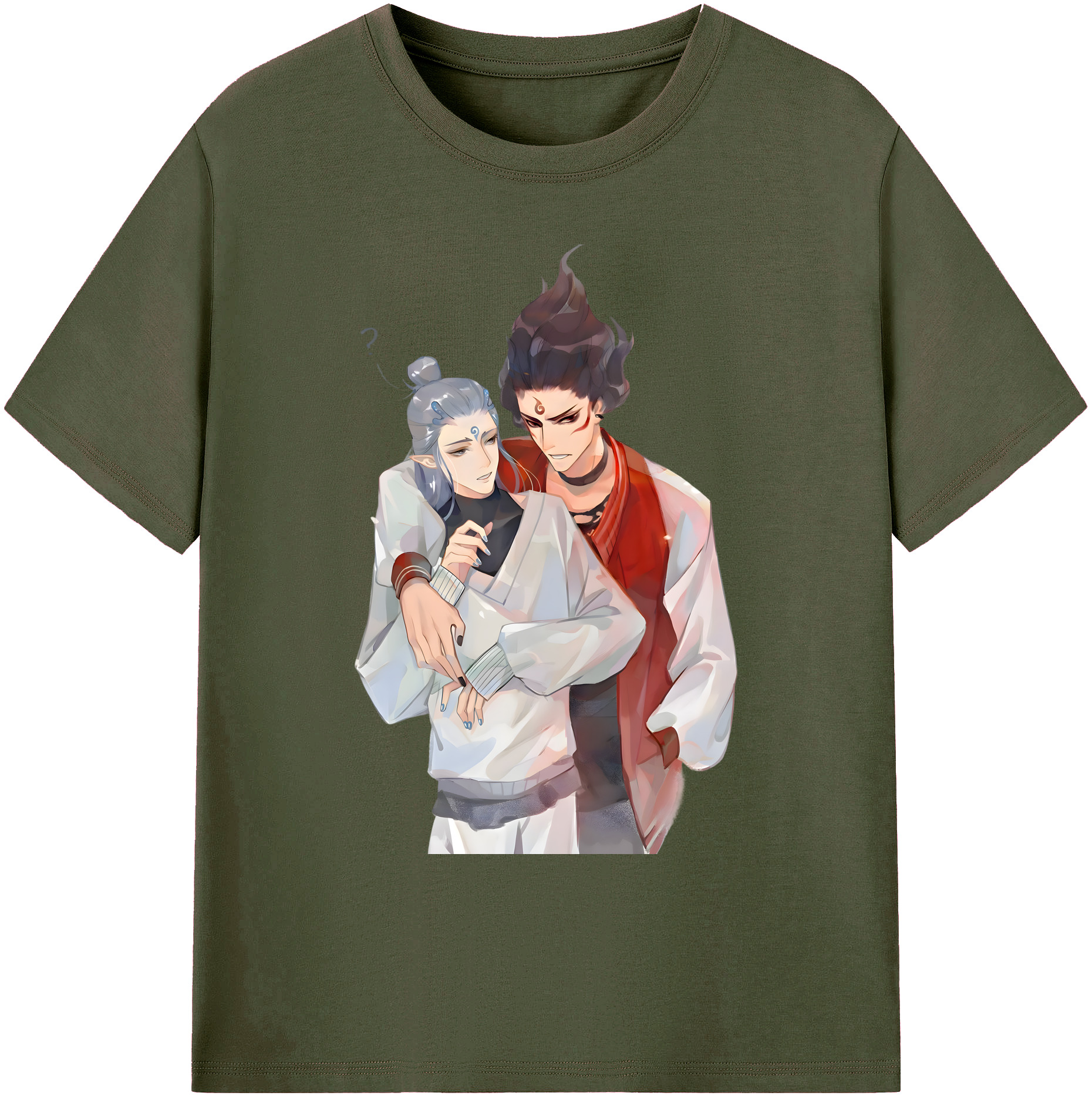 （画像用） Ne Zha 2 ナタ 魔童の大暴れ 綿100％ メンズ半袖Tシャツ｜肌触りやわらか＆通気性